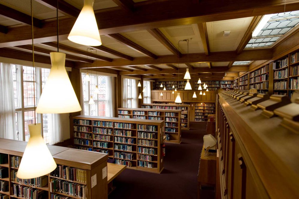 Internal view of Hewitson Library